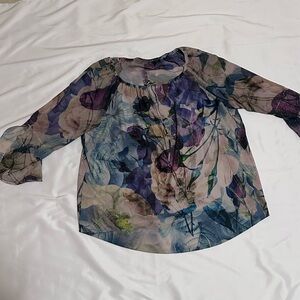 Floral Print Blouse